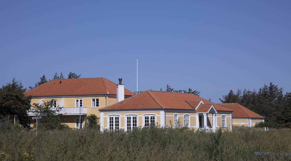 Hjorths Badehotel, a hotel and restaurant in Skagen, Denmark.