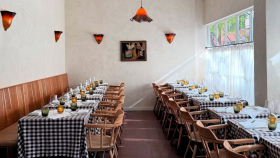 Zimmi's, a restaurant in New York City, USA.