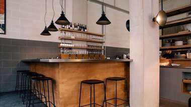 Erst, a wine bar and restaurant in Manchester, UK.