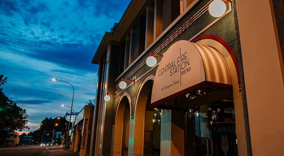 Central Fire Station Bistro, a restaurant in Napier, New Zealand.