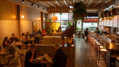 Odeon, a restaurant in Christchurch, New Zealand.