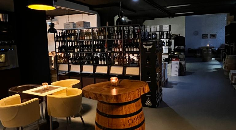 Willa Win , a wine bar in Lublin, Poland.