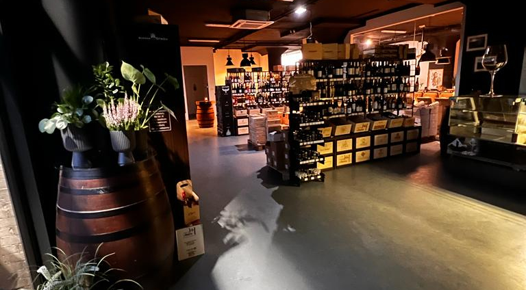 Willa Win , a wine bar in Lublin, Poland.