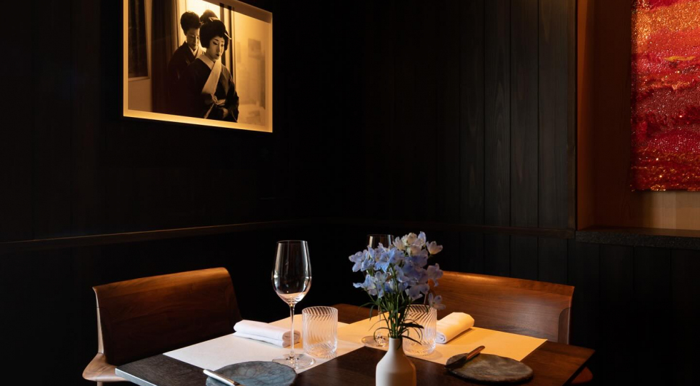 Jean-Georges at The Shinmonzen, a restaurant in Kyoto, Japan.