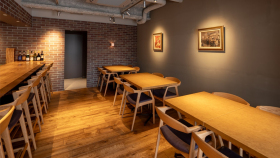 Pompette, a restaurant in Osaka, Japan.