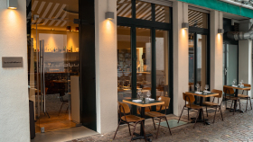Restaurant Bidlabu, a restaurant in Frankfurt, Germany.