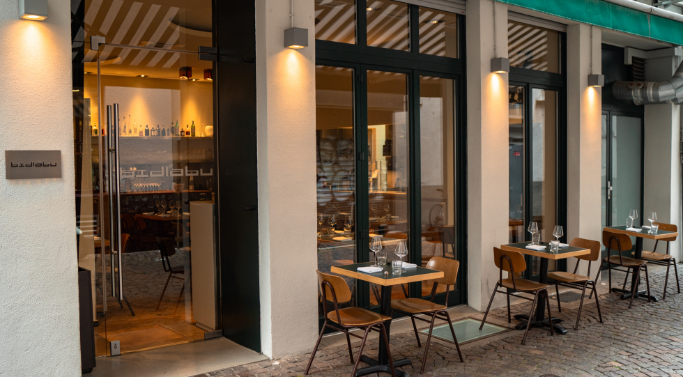 Restaurant Bidlabu, a restaurant in Frankfurt, Germany.