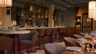 Vondels Chefs Bar, a restaurant and wine bar in Netherlands.