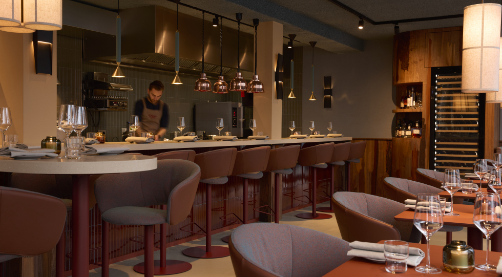 Vondels Chefs Bar, a restaurant and wine bar in Netherlands.