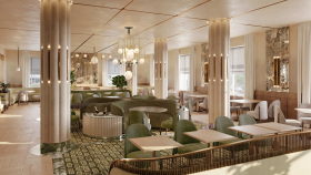 Lex Yard, a hotel and restaurant in New York City, USA.