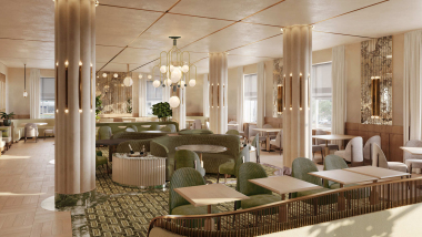 Lex Yard, a hotel and restaurant in New York City, USA.
