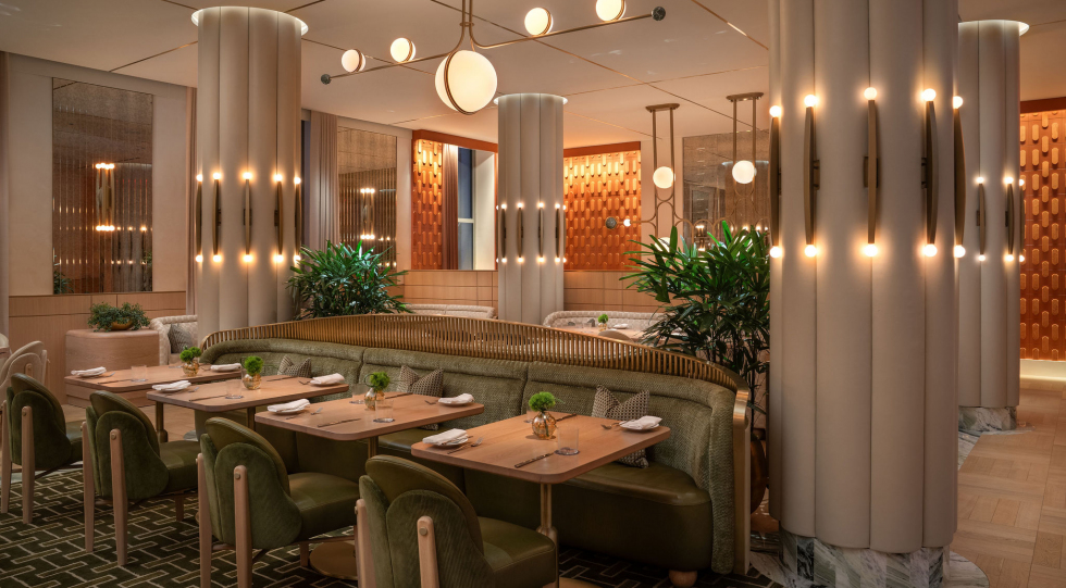 Lex Yard, a hotel and restaurant in New York City, USA.
