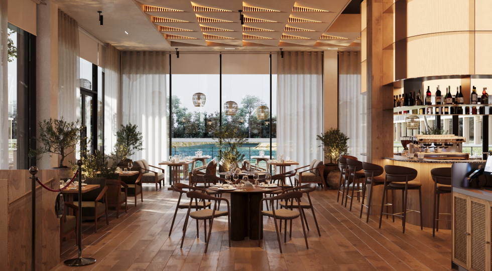 La Luce, a restaurant in Ukraine.