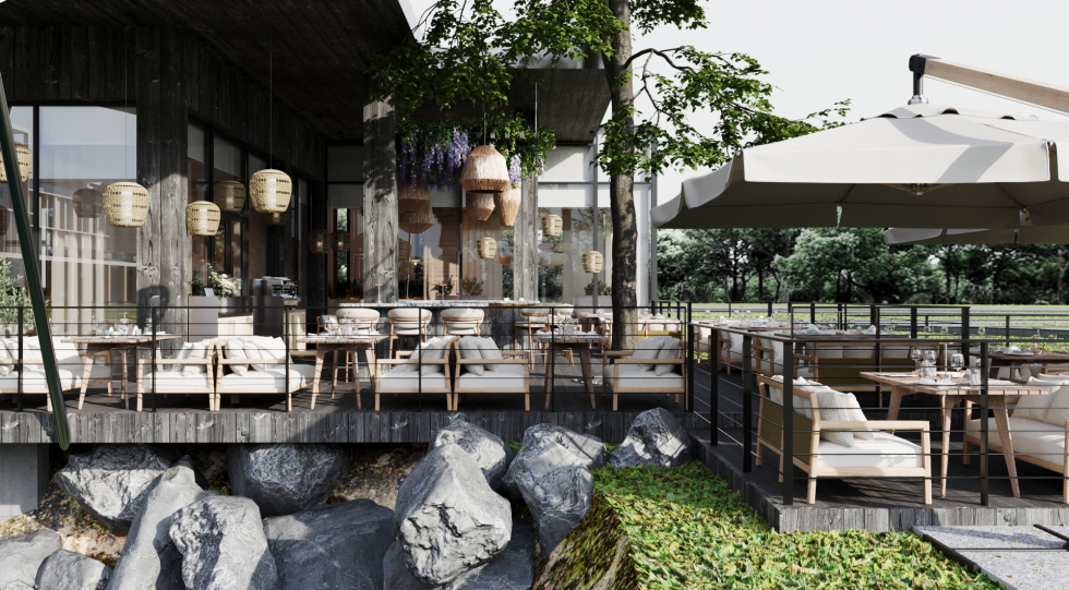 La Luce, a restaurant in Ukraine.