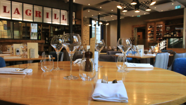 Restaurant La Grille, a restaurant in France.