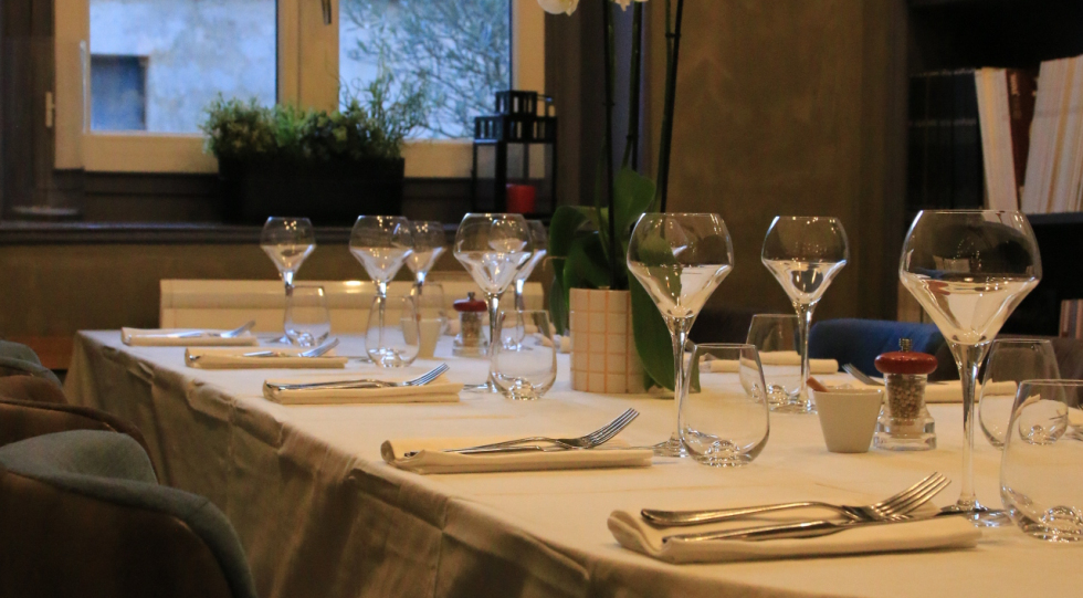 Restaurant La Grille, a restaurant in France.