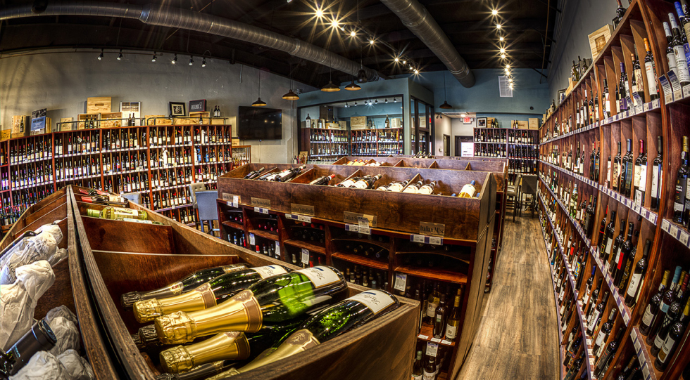 Cork and Flame, a restaurant in Evans, USA.