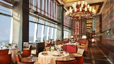Tin Lung Heen, a restaurant in Hong Kong SAR, Greater China.