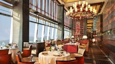 Tin Lung Heen, a restaurant in Hong Kong SAR, Greater China.