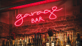 Garage Bar, a wine bar in Barcelona, Spain.