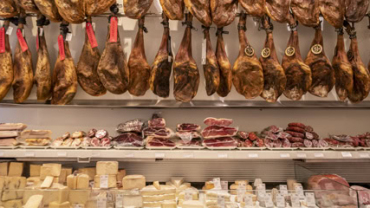 La Teca de Vila Viniteca, a wine bar in Barcelona, Spain.