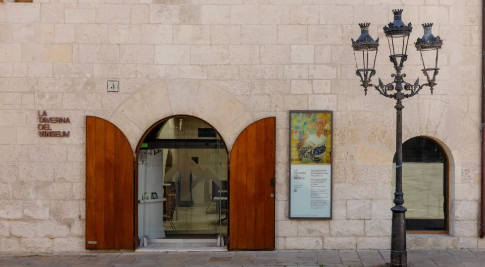 La Taverna del VINSEUM, a wine bar in Penedes, Spain.