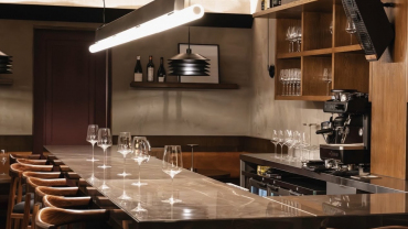 Lenez, a wine bar in Mexico City, Mexico.