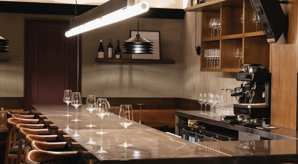 Lenez, a wine bar in Mexico City, Mexico.