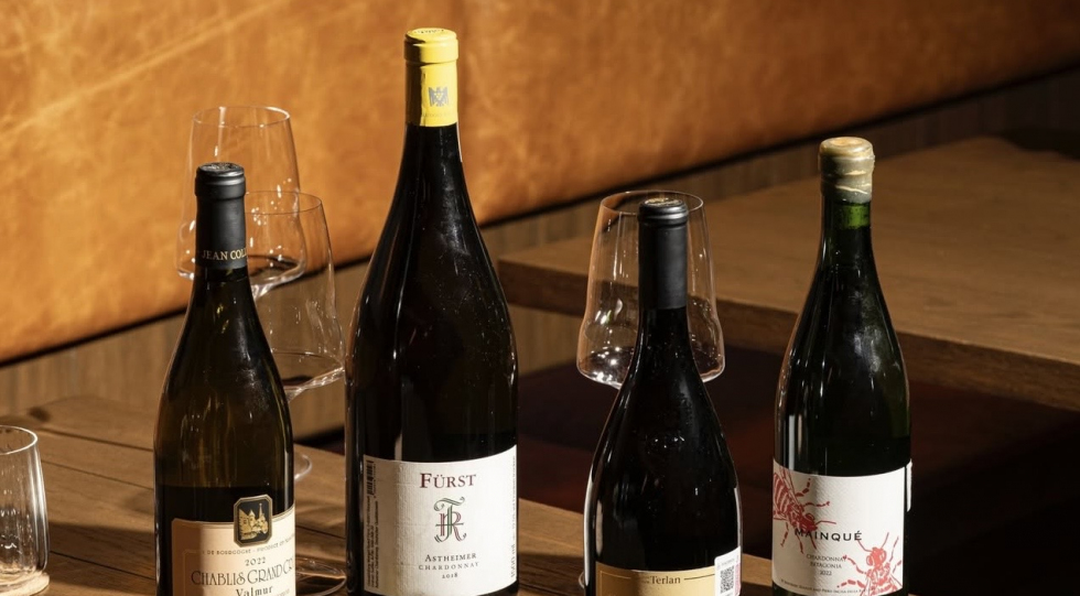 Lenez, a wine bar in Mexico City, Mexico.