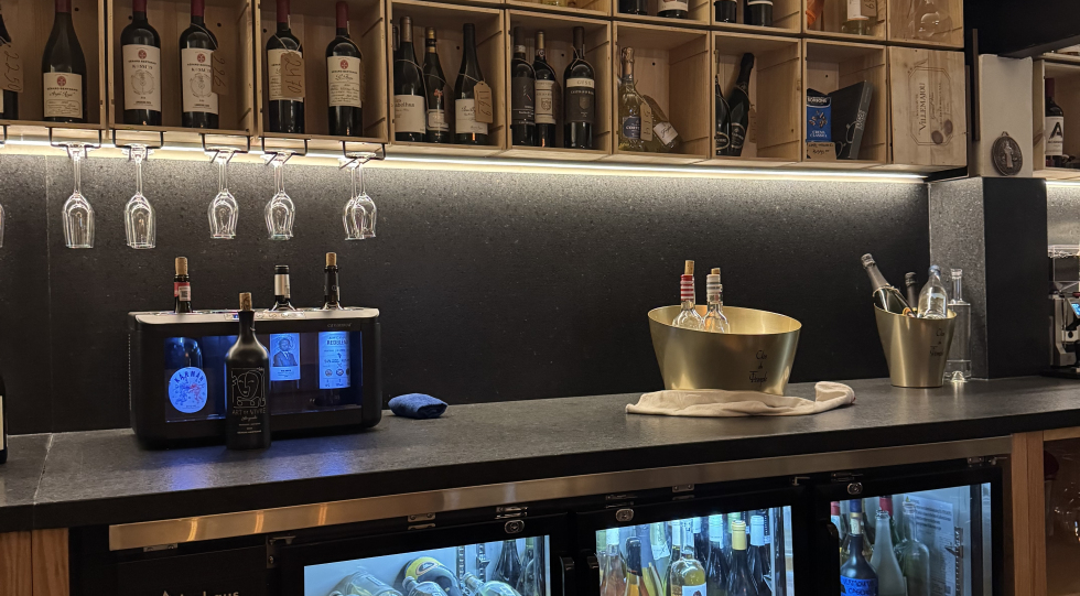Manarola, a wine bar in Mexico City, Mexico.