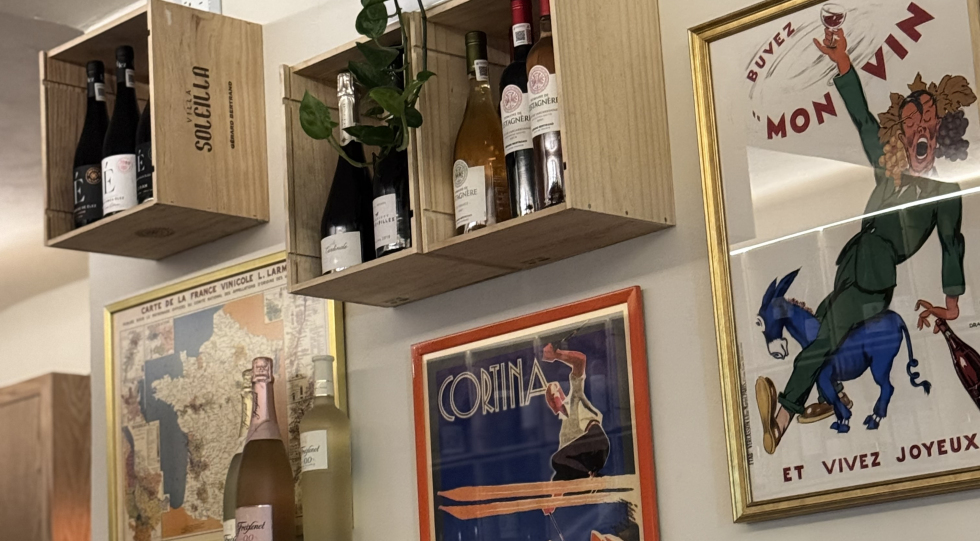 Manarola, a wine bar in Mexico City, Mexico.
