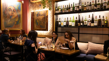 Roothouse, a wine bar in Guadalajara, Mexico.