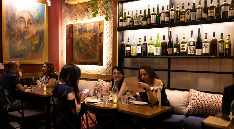 Roothouse, a wine bar in Guadalajara, Mexico.