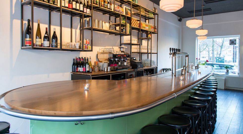Verward, a wine bar in Rotterdam, Netherlands.