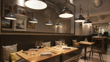 Restaurante Kuoco, a restaurant in Madrid, Spain.