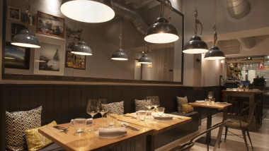 Restaurante Kuoco, a restaurant in Madrid, Spain.