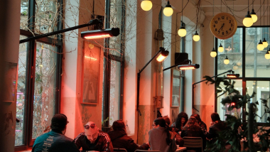 FARM, a restaurant, wine bar in Tbilisi, Georgia.