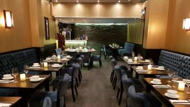 Interior of Beijing Palace restaurant, Oslo, Norway.