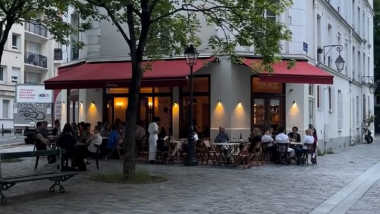 Dandelion, a restaurant in 20th arr, Paris, France.