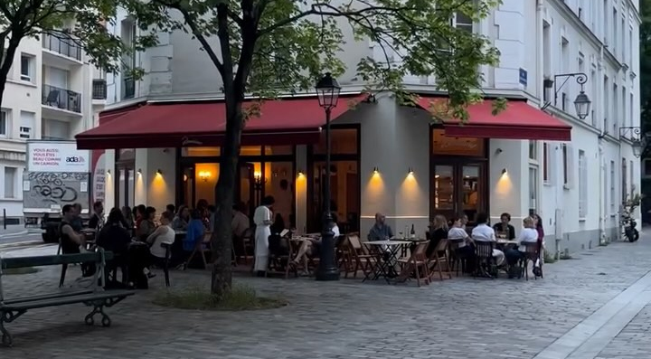 Dandelion, a restaurant in 20th arr, Paris, France.