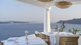 Botrinis's Santorini, a restaurant in Santorini, Greece.