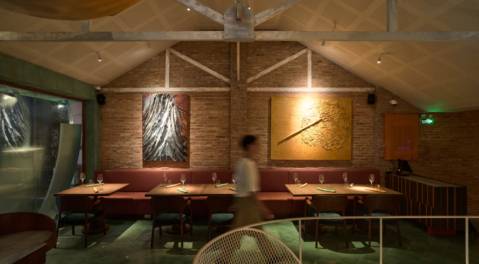 Aiii House Saigon, a restaurant in Ho Chi Minh City, Vietnam.
