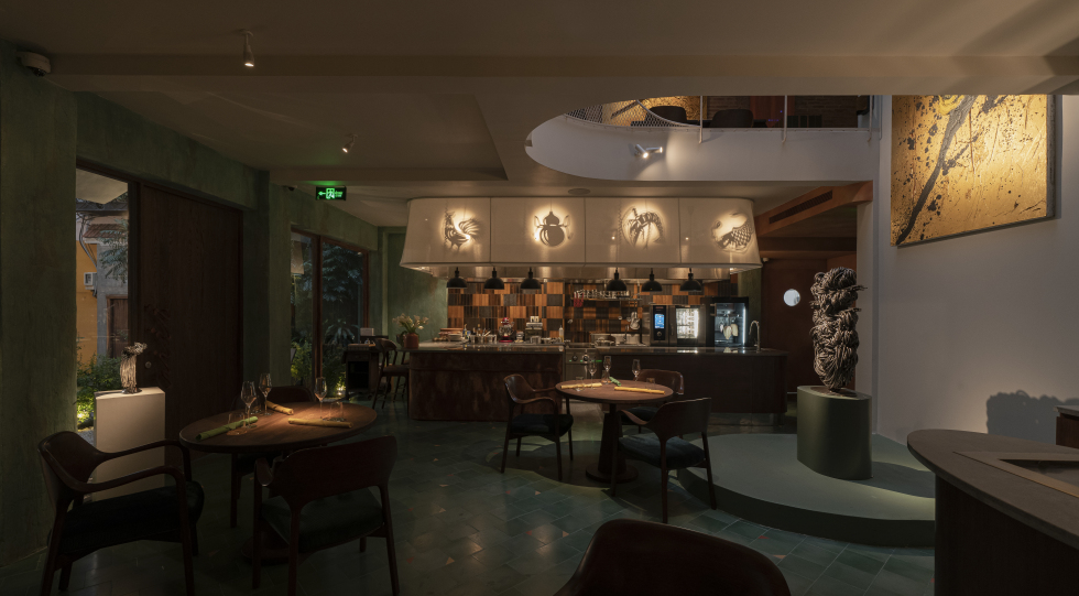 Aiii House Saigon, a restaurant in Ho Chi Minh City, Vietnam.