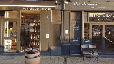 À Boire et à Manger, a restaurant and wine bar in Angers, France.