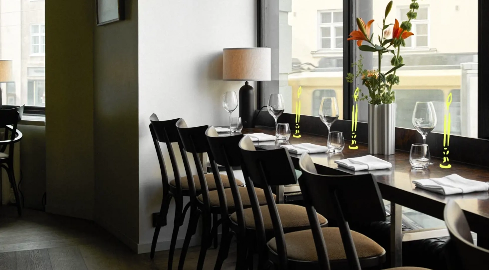 Teller, a restaurant in Helsinki, Finland.