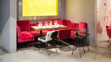 Wein & Co, a wine bar in Vienna, Austria.