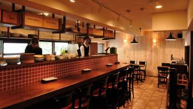 Shimanouchi Fujimaru Winery, a wine bar and winery in Osaka, Japan.