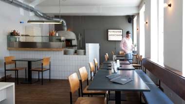 Standard, a restaurant in Berlin, Germany.