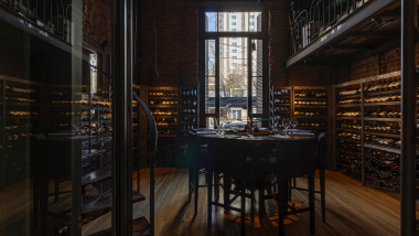 Azafrán, a restaurant and wine bar in Mendoza, Argentina.