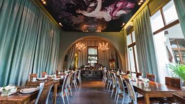Cavas Wine Lodge, a restaurant and hotel in Mendoza, Argentina.